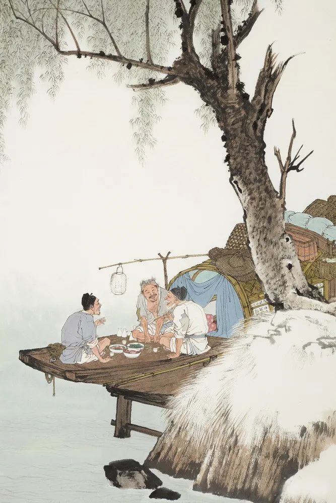 苏小松山水画欣赏,苏小松画家特点