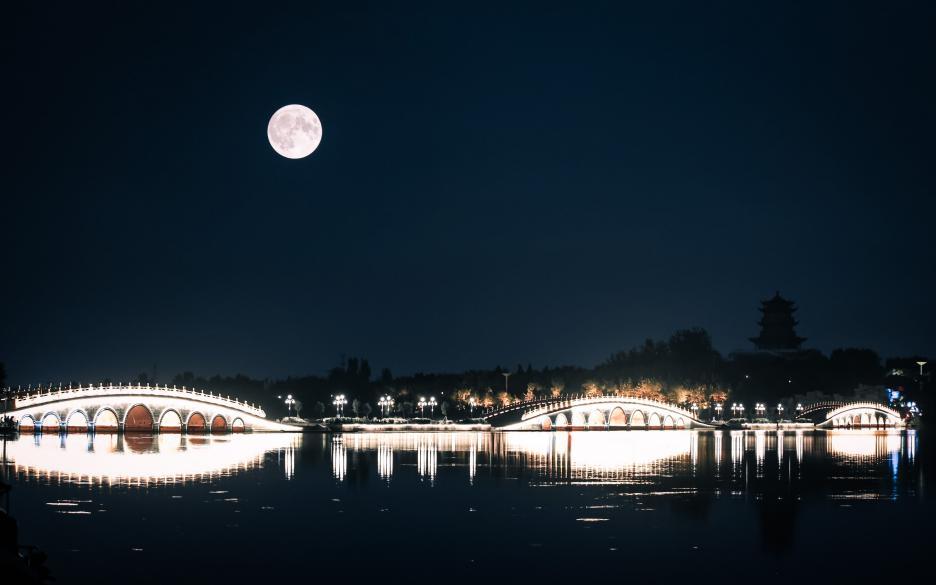 东营适合看夜景的地方,东营夜景一道亮丽的风景线