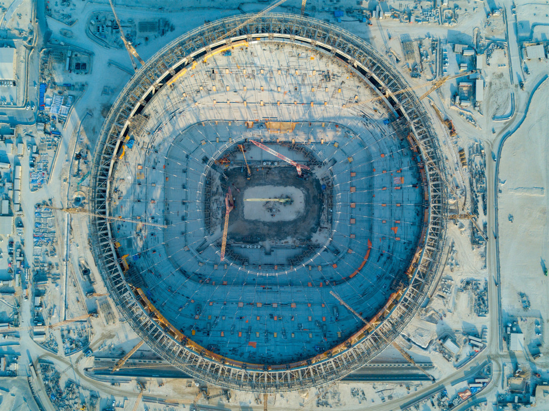 卢塞尔球场中国建造,卢赛尔体育场世界之最