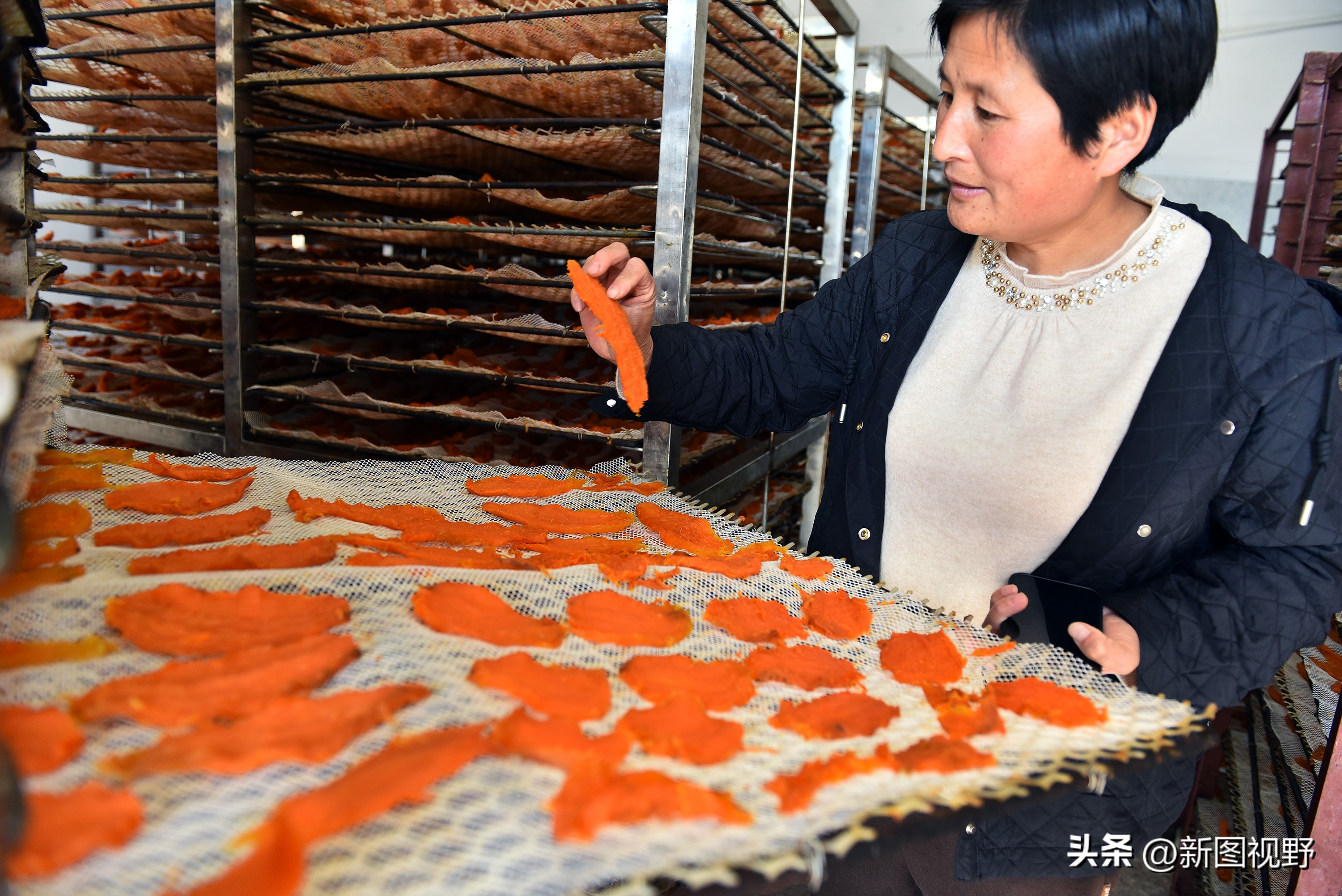 农村大姐靠什么赚钱,43岁农村大姐一天挣90元