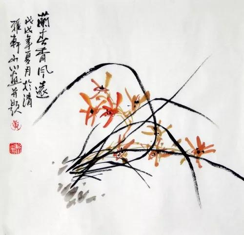 历代名家笔下的梅兰竹菊100幅,中国画梅兰竹菊图