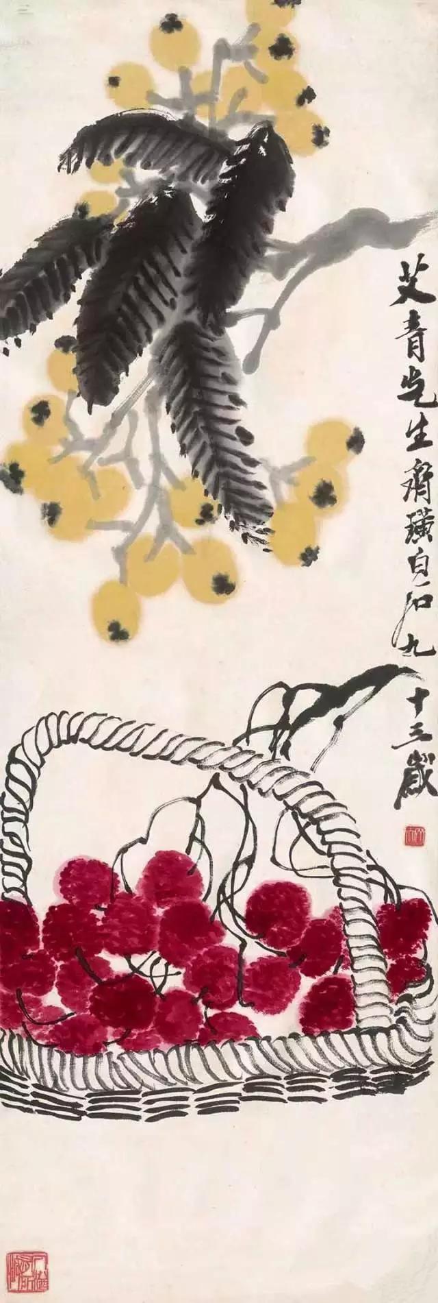 齐白石中国画艺术鉴赏,中国画齐白石作品