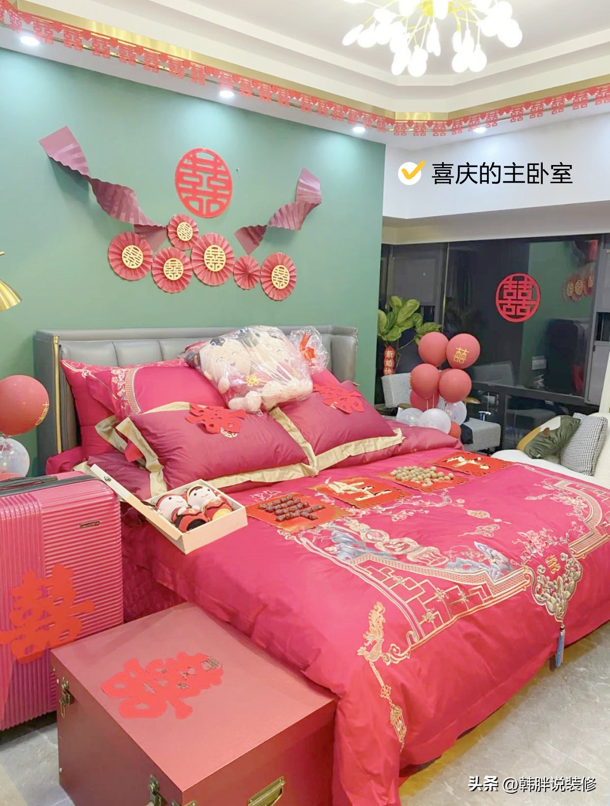 清新北欧风一进门就被惊艳了,北欧轻奢风格更适合婚房的装修