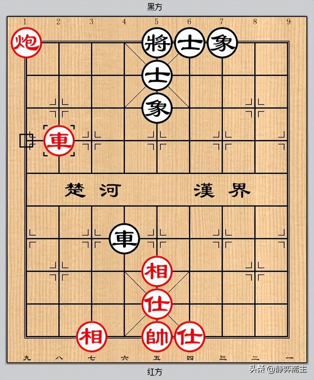 单车士守和车单兵定式,单车士象全守和炮车的定式