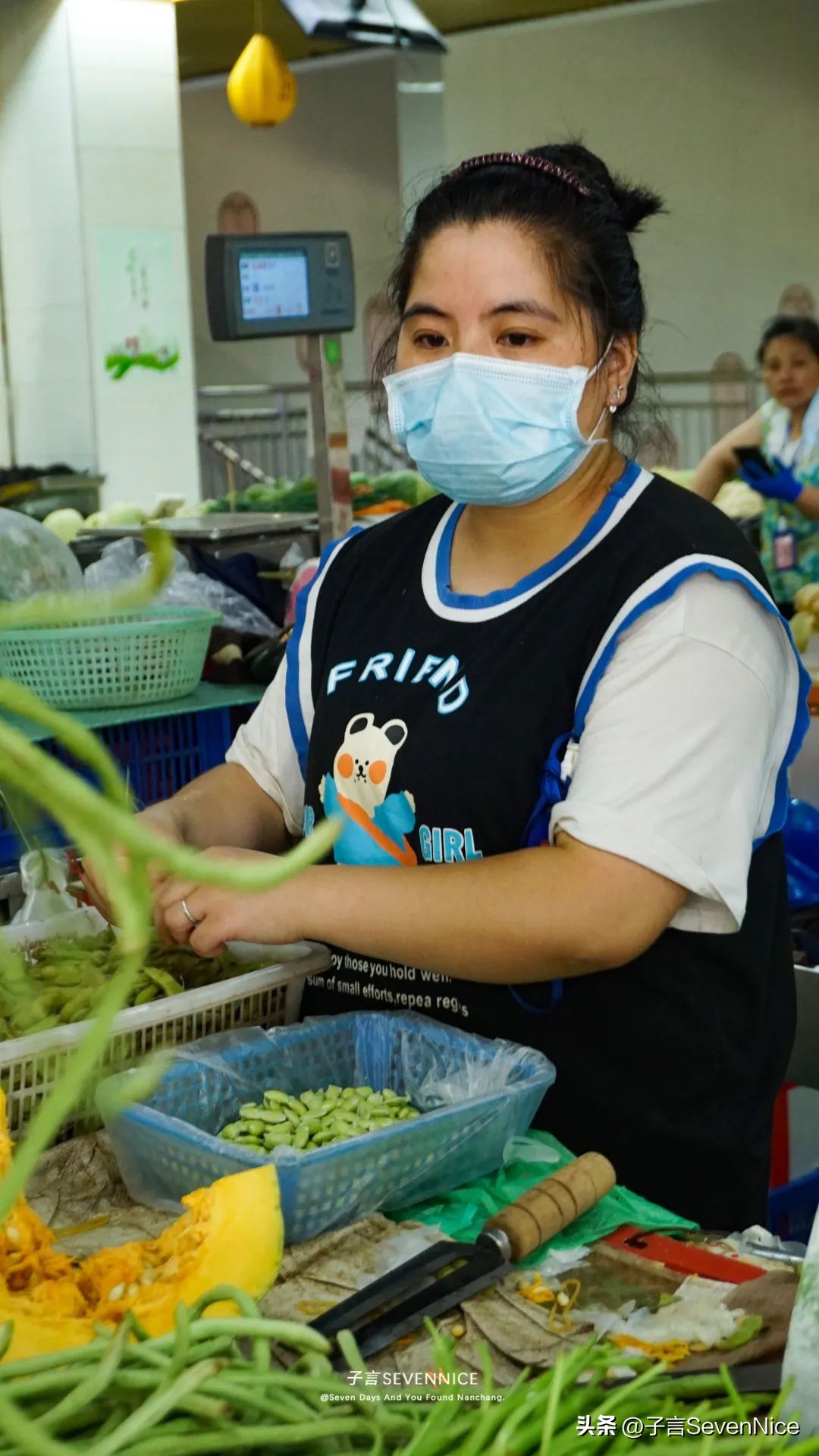 南昌沁园菜市场，是对吃货爱的供养