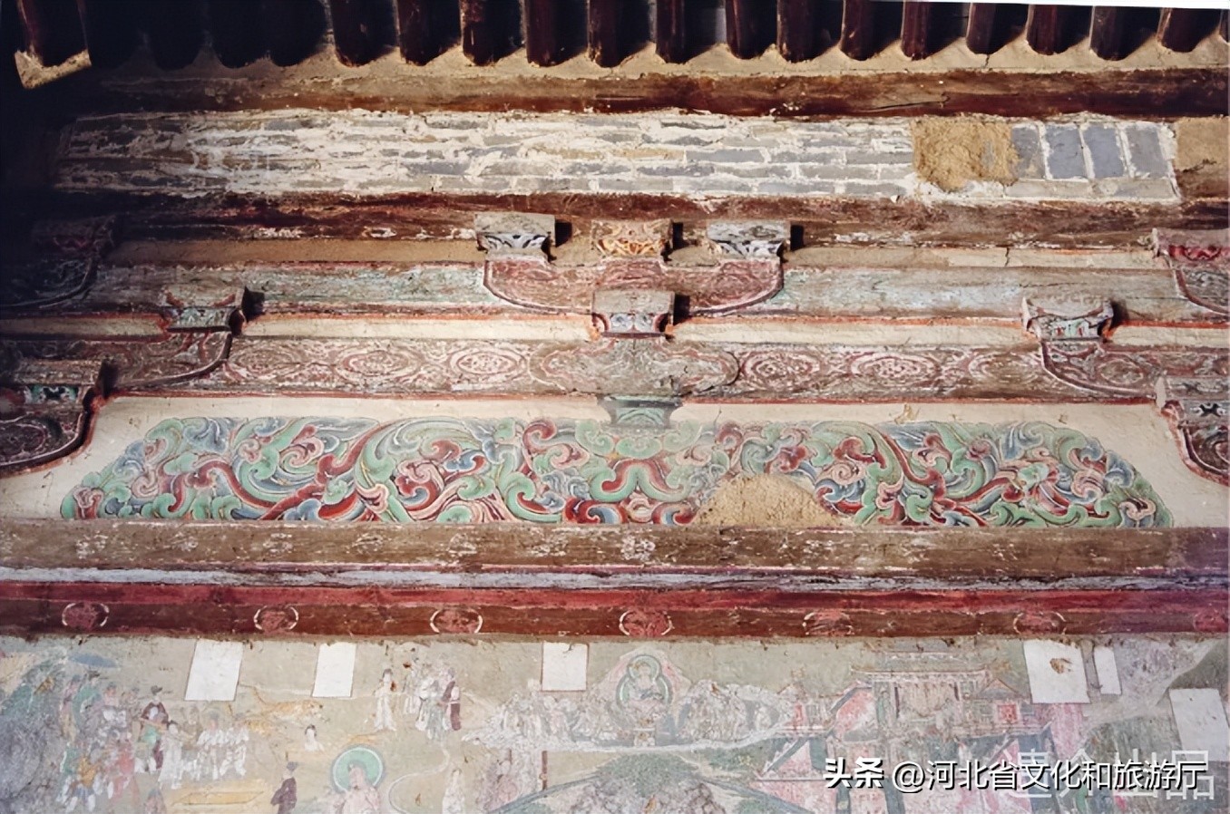 古建筑彩画设计效果图,古建筑彩画所用的颜料