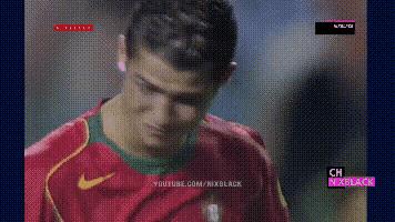 c罗从哭到笑表情,c罗转身离去仓促而遗憾的谢幕