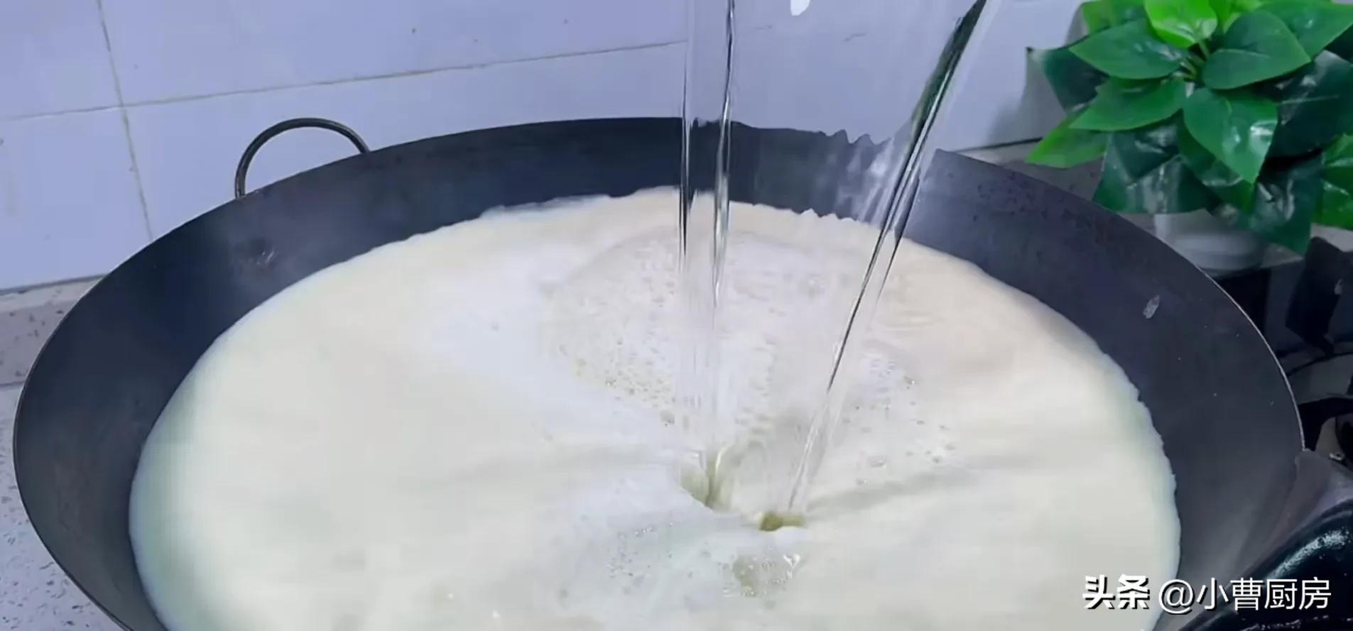 500克黄豆做盐卤豆腐的配方全过程,用35千克黄豆可以做出140千克豆腐