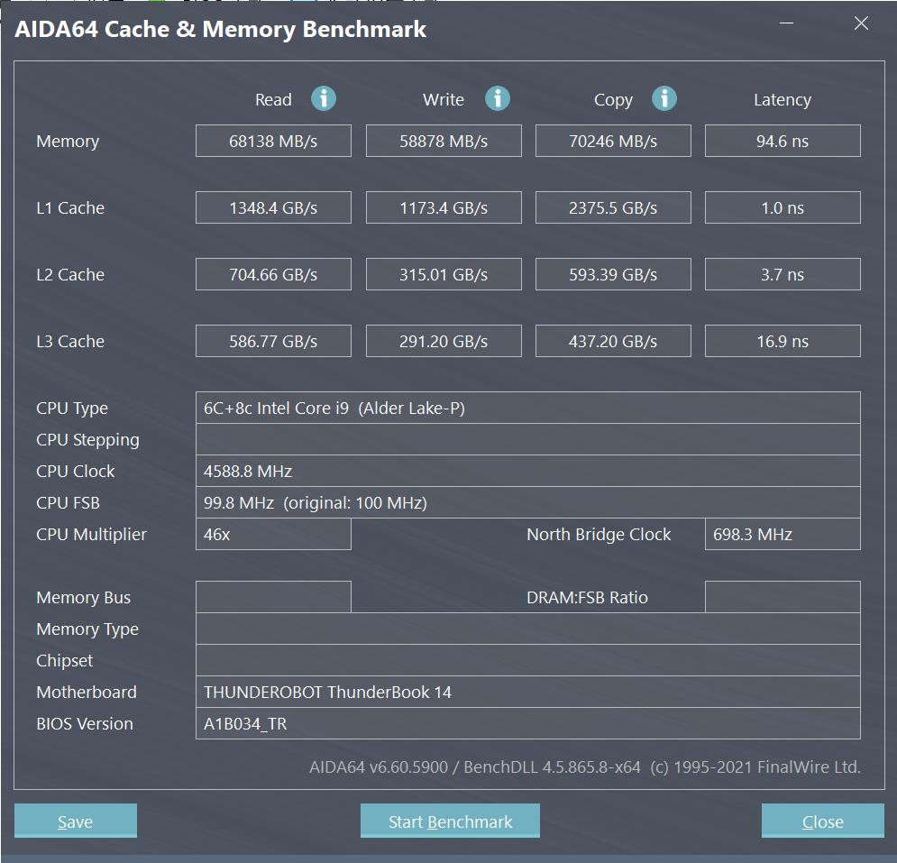 雷神T-BOOK14评测：顶配i9-12900H+锐炫A370M+32G+1T