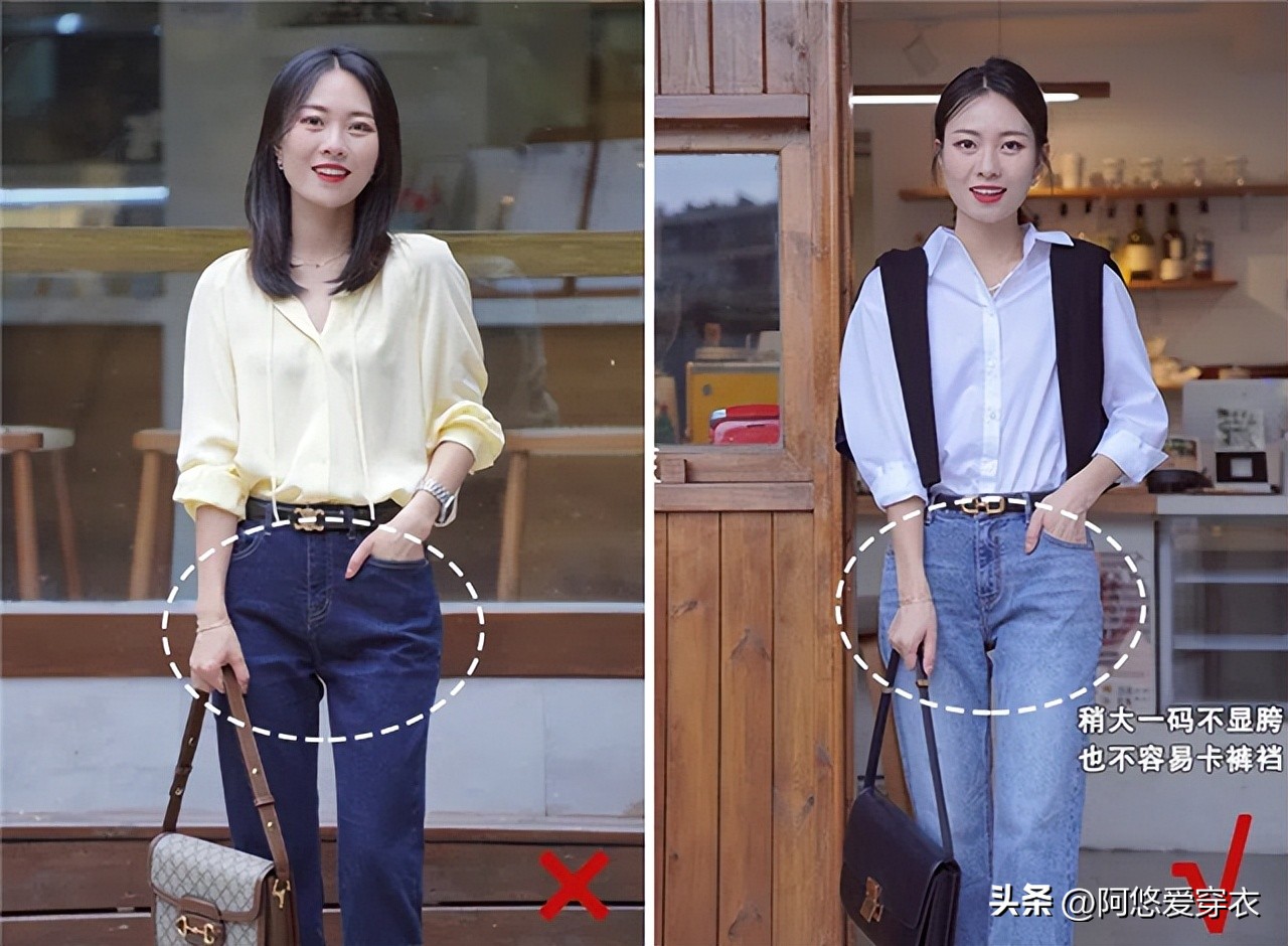 夏天不能错过的裤子个子小却显高,高个子遮肉显瘦裤子