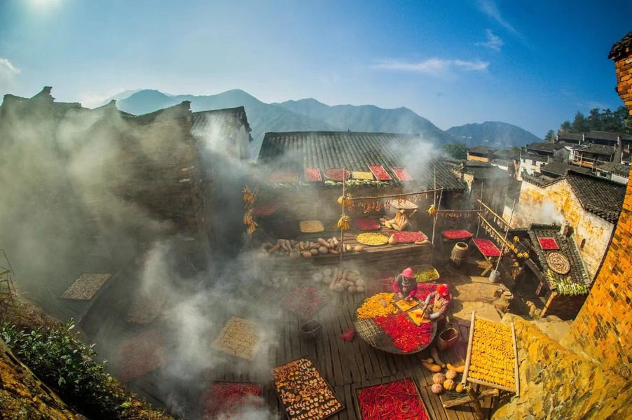 带您走进最美乡村婺源篁岭,遇见最美乡村风景