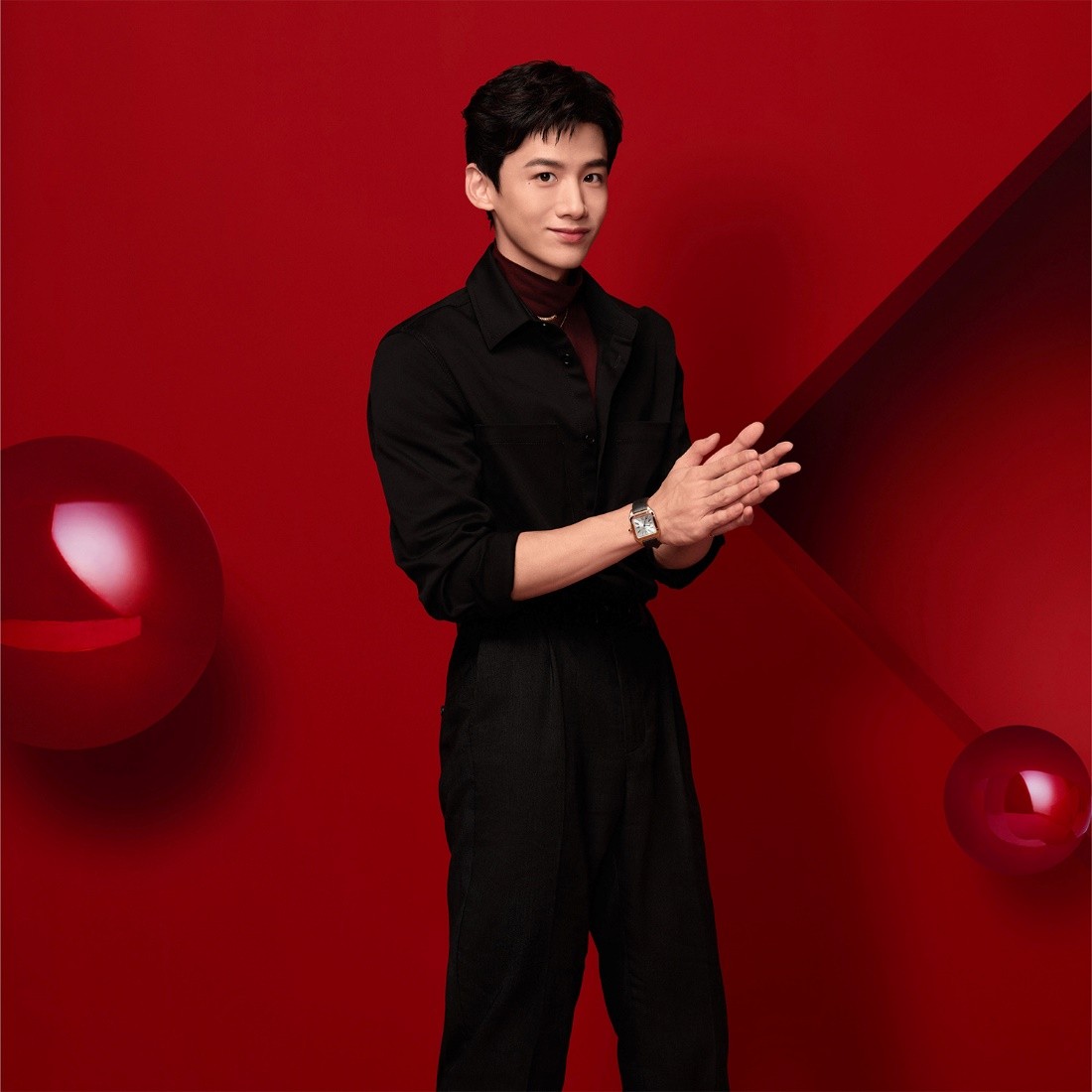 白敬亭李现王嘉尔卡地亚,李现白敬亭卡地亚跳舞