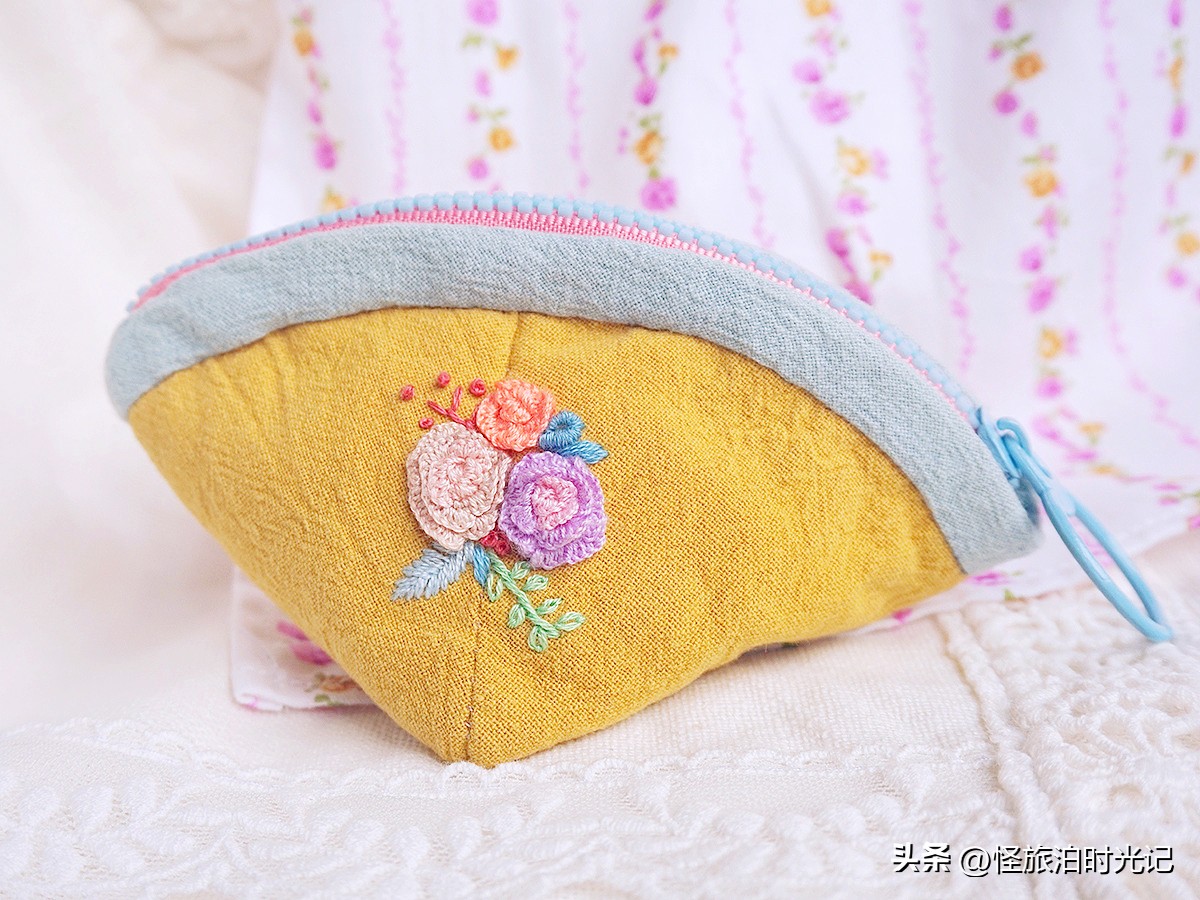 布艺小鱼零钱包教程全集,布艺包包零钱包制作方法