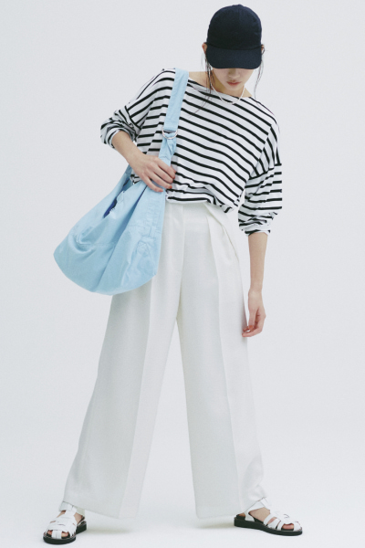 条纹衫这样穿也太时髦了，不仅实用还百搭，连凯特和梅根都爱穿