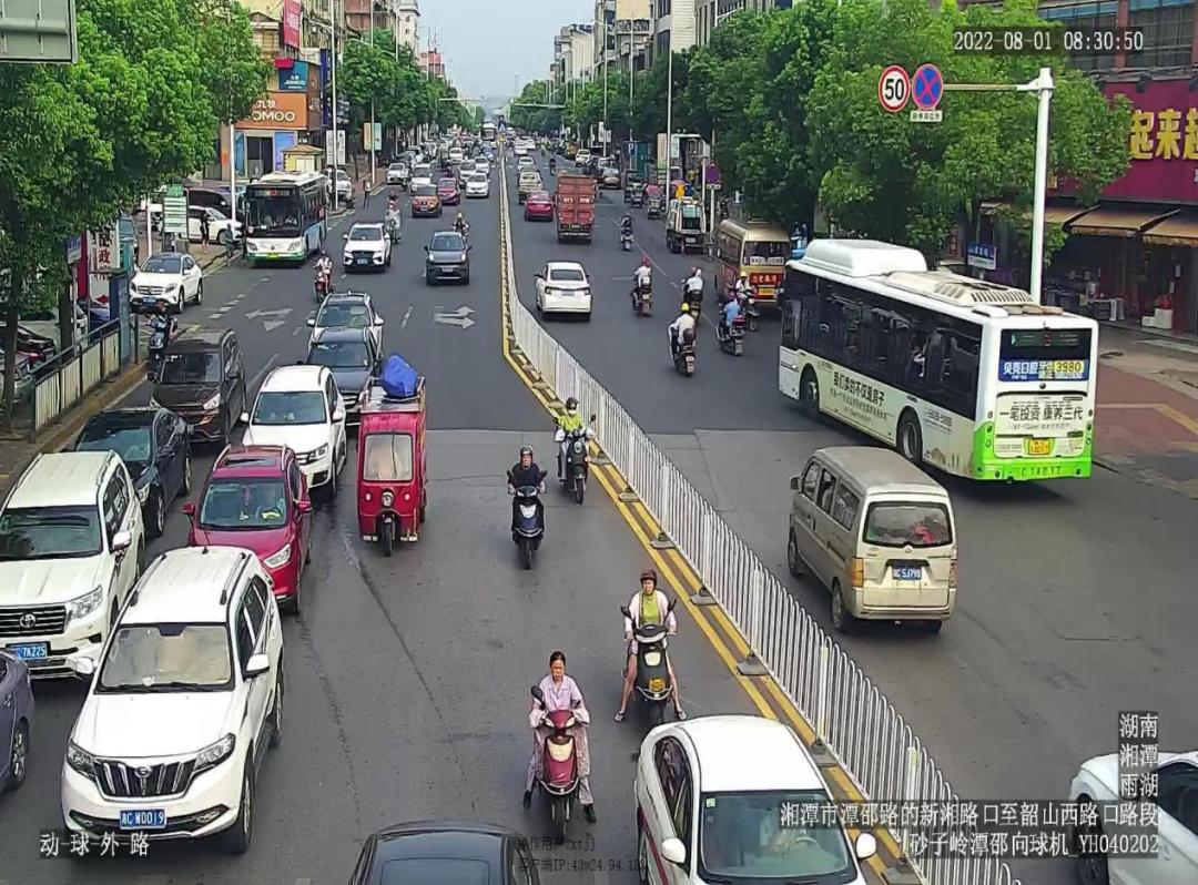 湘潭哪些地方抓拍摩托车走红灯,湘潭河口红绿灯有抓拍违章吗