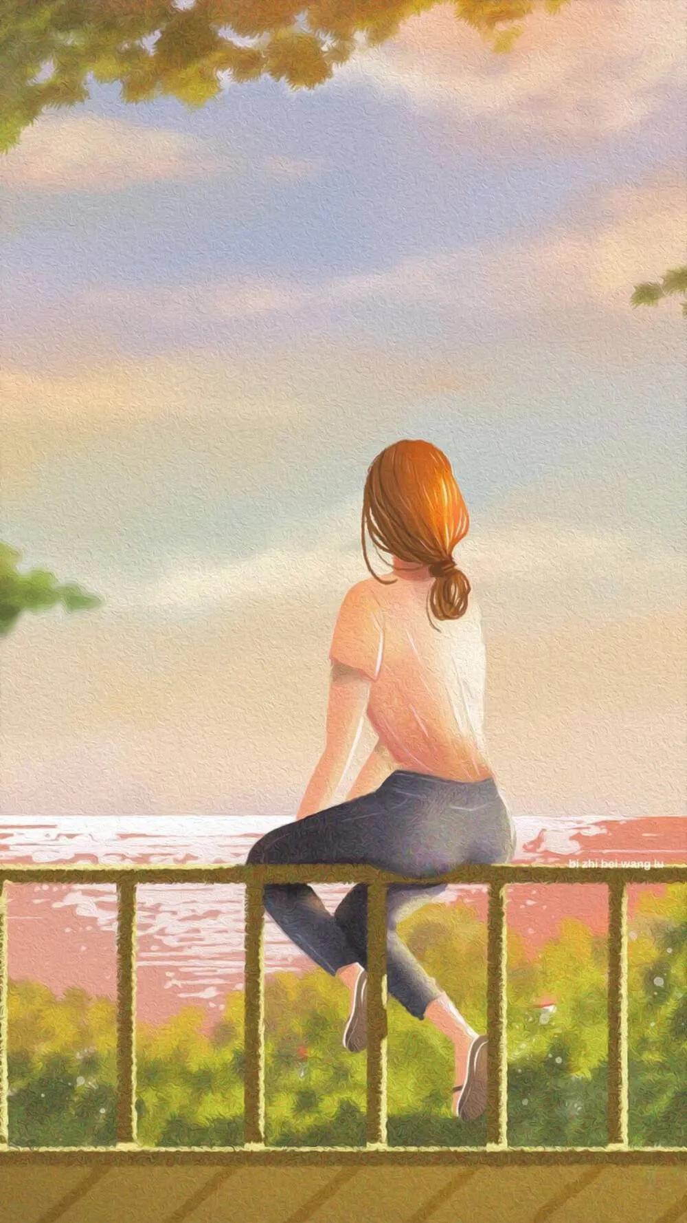 唯美动漫手绘壁纸,壁纸大全唯美手绘女生