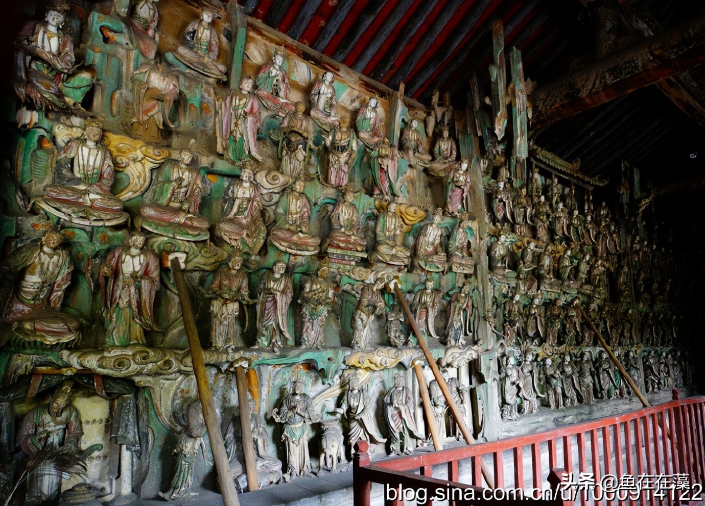 山西平遥双林寺庙彩塑简介,平遥双林寺彩塑