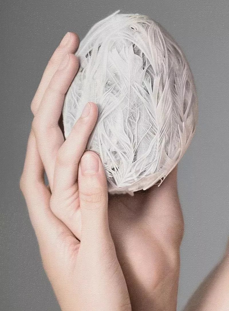 冷军最出名的5张女性肖像画,冷军画少女图