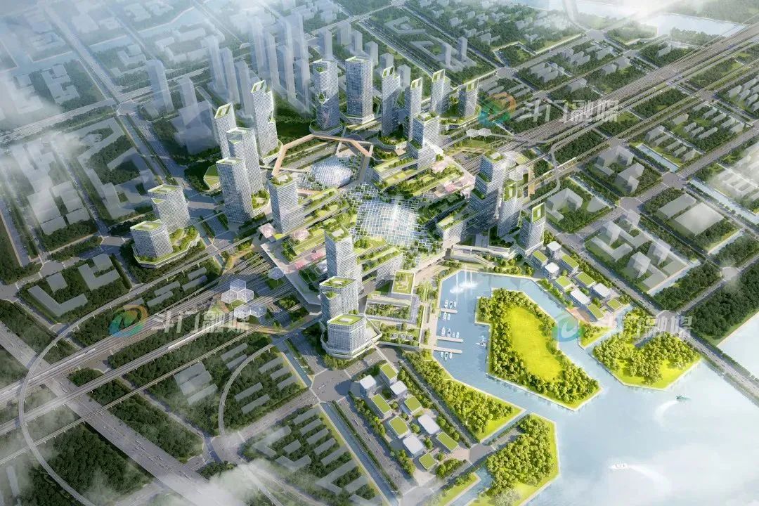 珠海鹤洲枢纽最新规划公示,珠海中心站鹤洲枢纽及周边片区