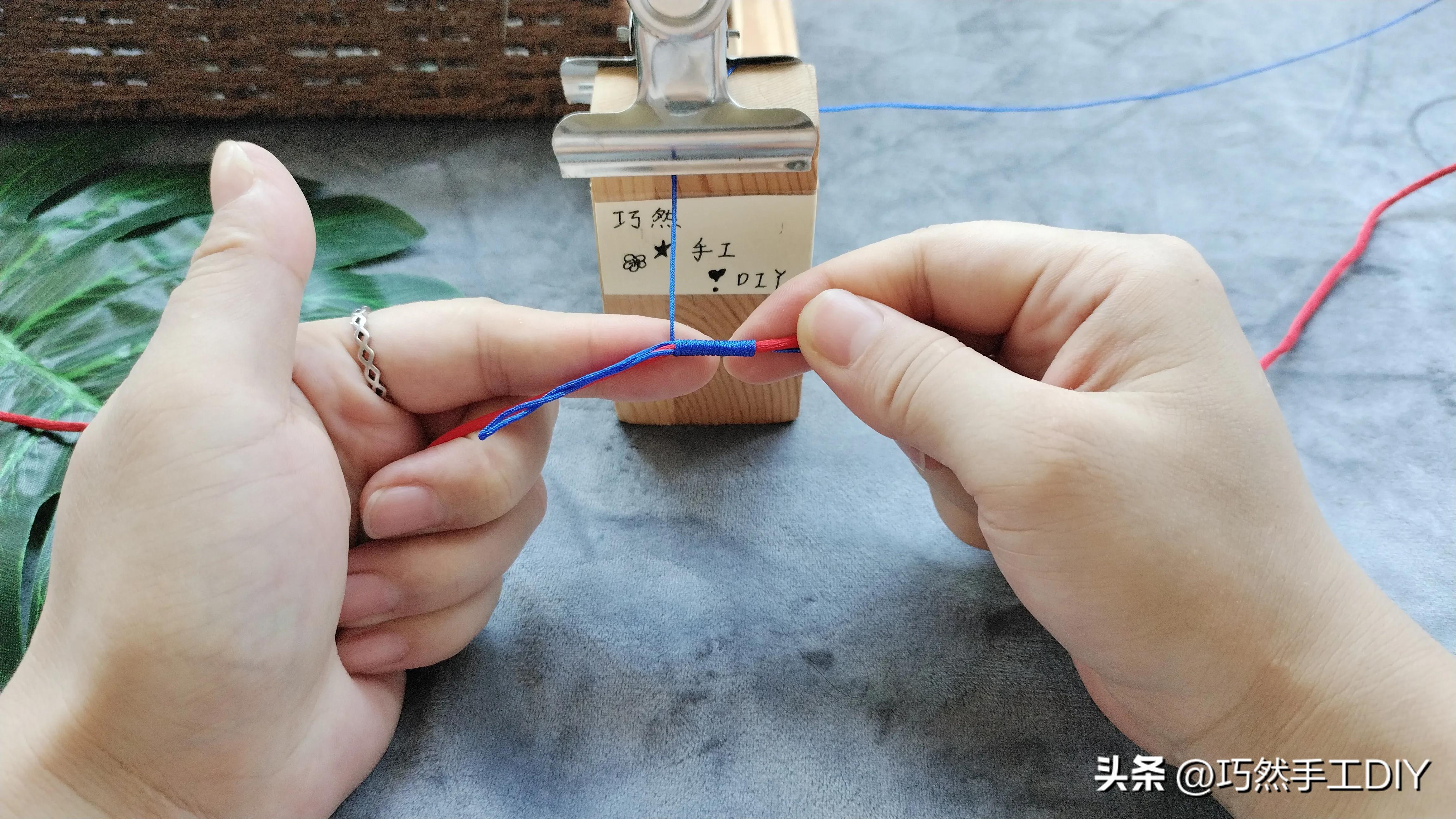 中国结基础结打法,中国结绕线方法图解