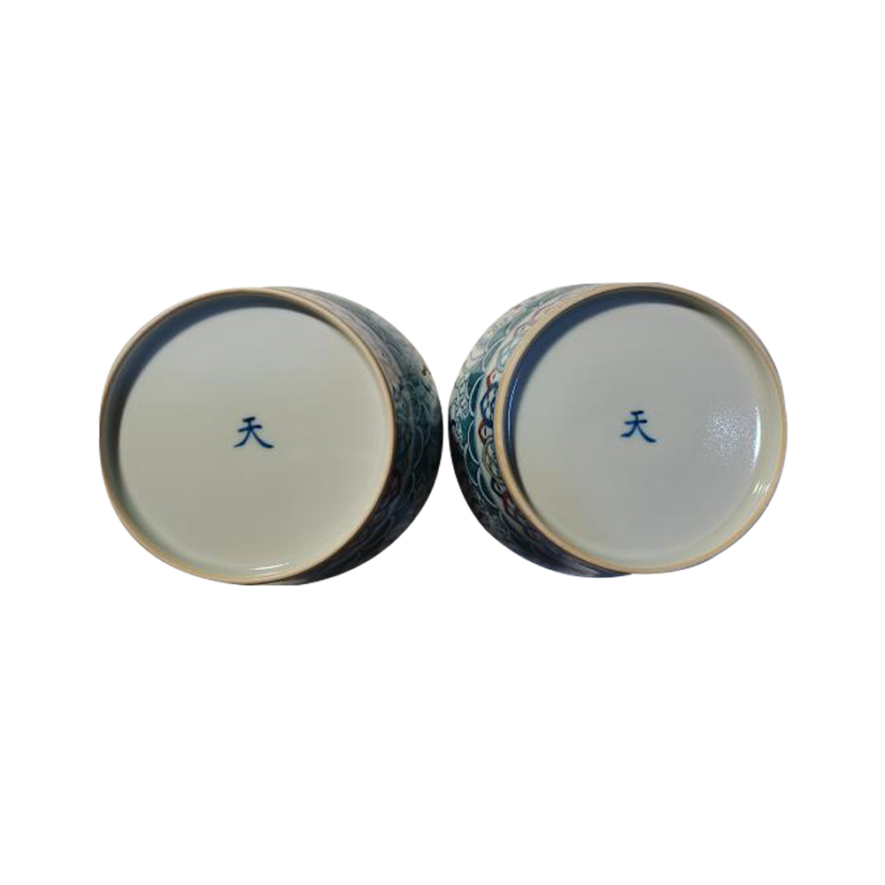 明成化斗彩天字罐,明成化斗彩天字罐姹紫