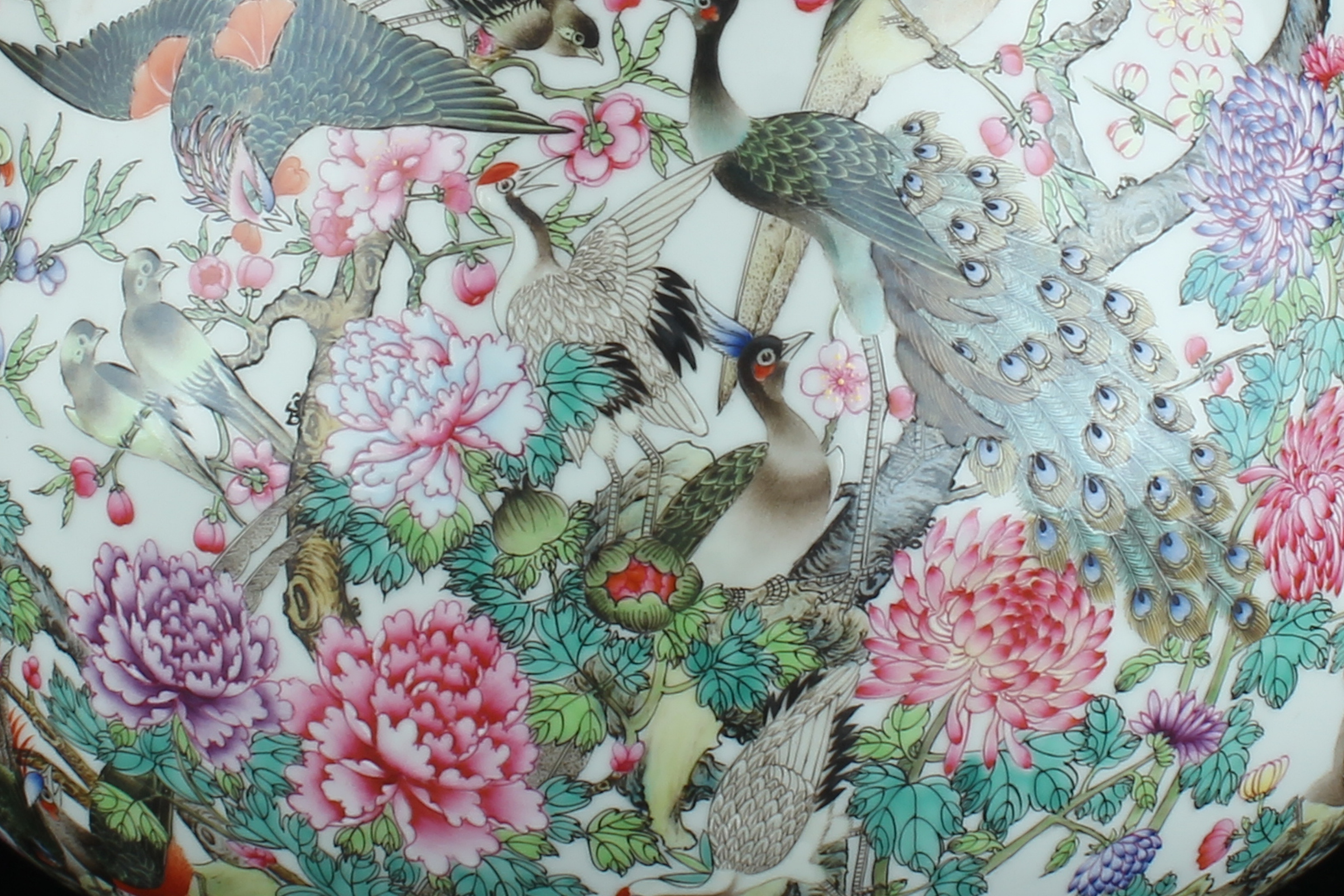 瓷器贴花和手工画区别,瓷器手工跟贴花的区别