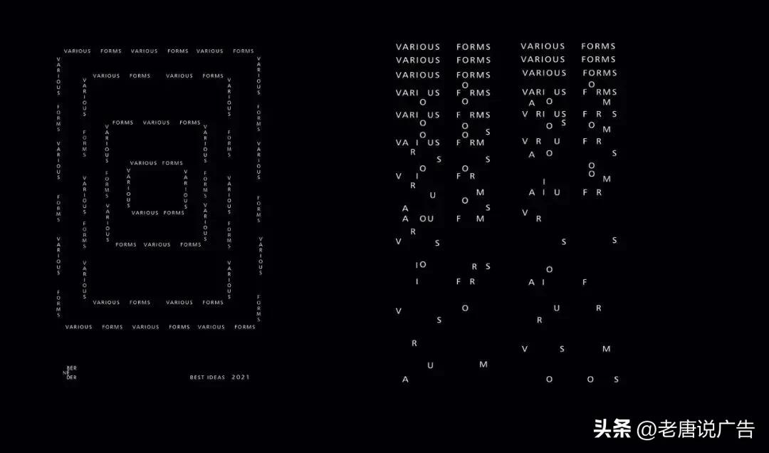 天啦太美了！文字可以这样排~真没想到！👍