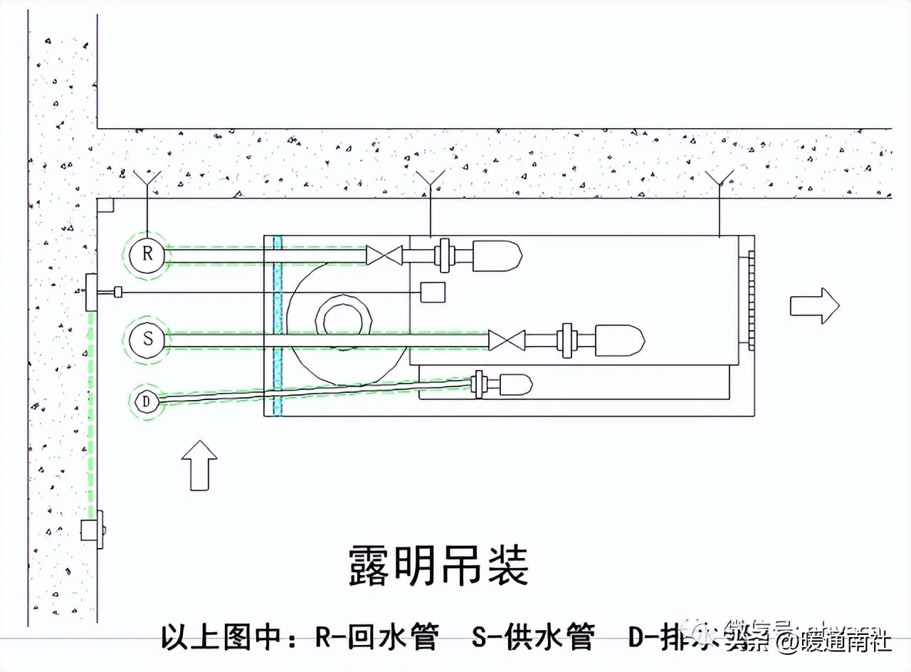 风机盘管安装清包价格,明装风机盘管安装图片