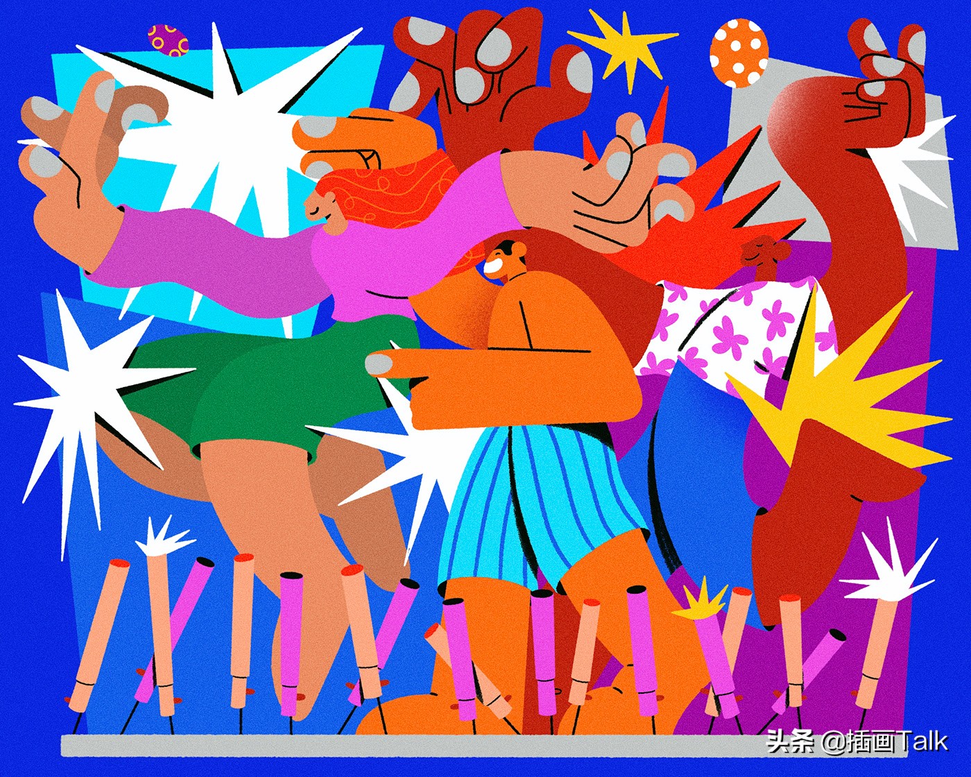 巴西插画师泰拳,巴西插画师raysafontana