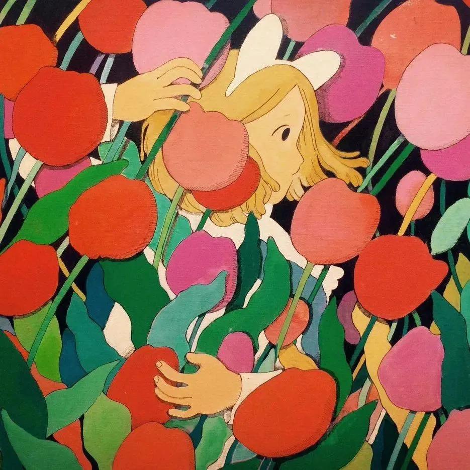 紫色唯美水彩花朵背景图,水彩背景图简约干净手绘