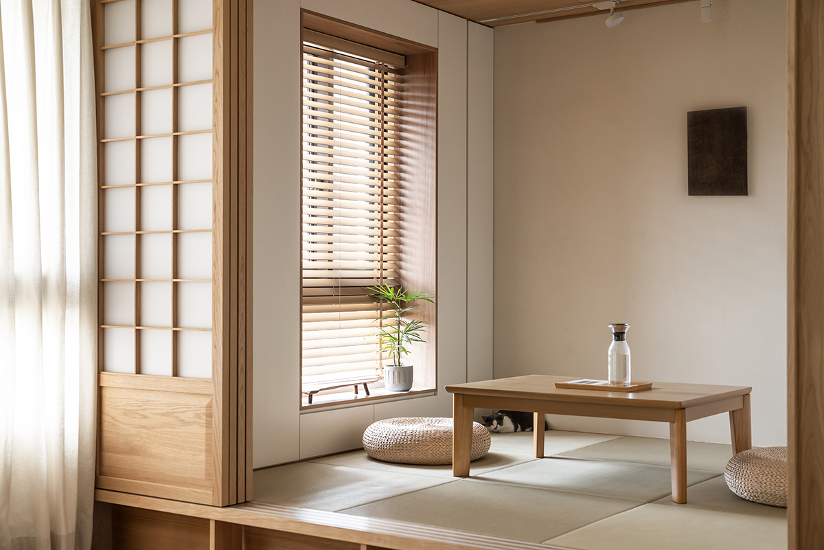 卧室日式吧台,108平方厨房客厅一体带吧台效果图