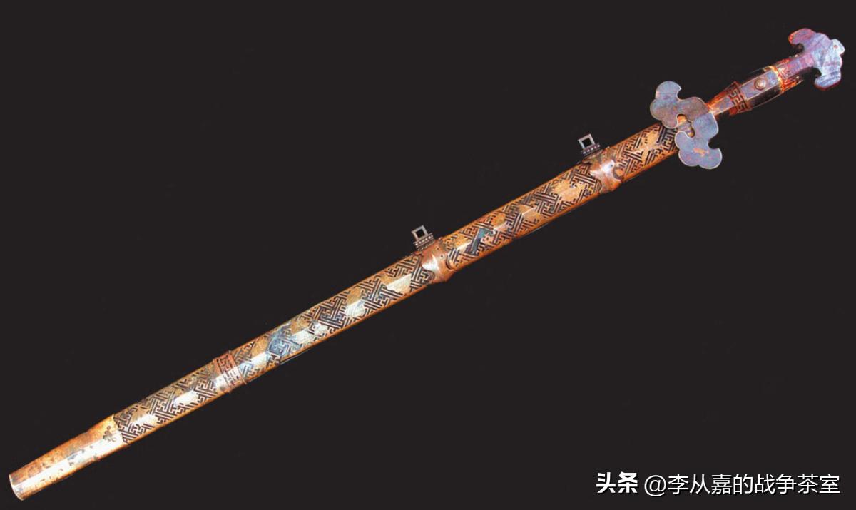 刀剑装修看性格日本刀上妖怪多明朝宝剑上青莲、灵芝遍地