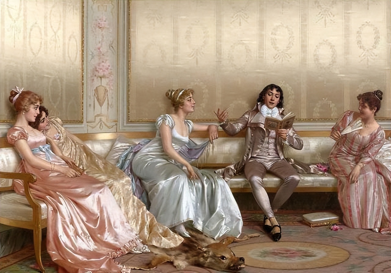 18世纪欧洲贵族穿衣过程,18世纪欧洲穿怎样的服装