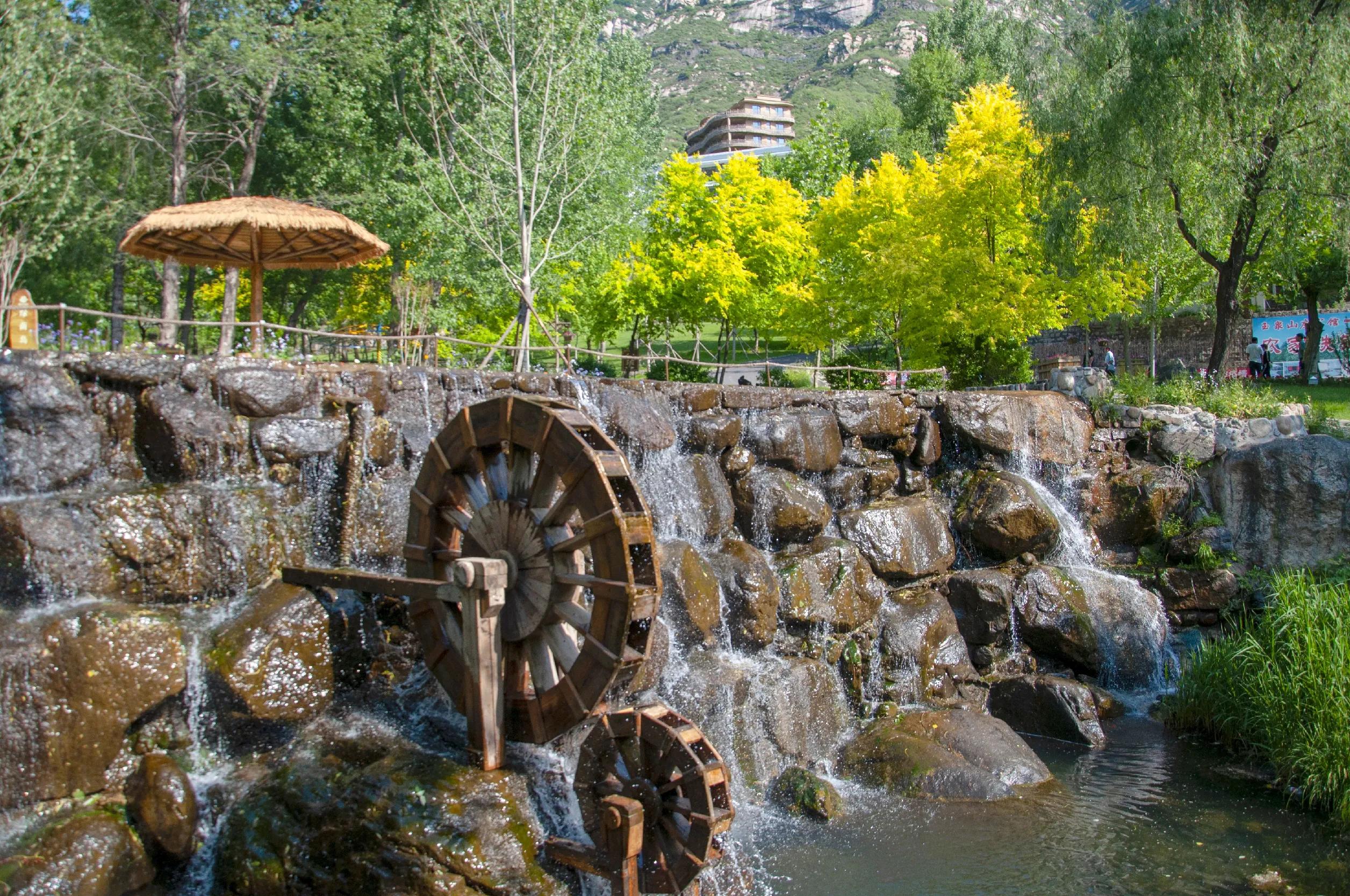 灵寿漫山花溪谷休闲好去处,灵寿花溪谷旅游景区在哪里