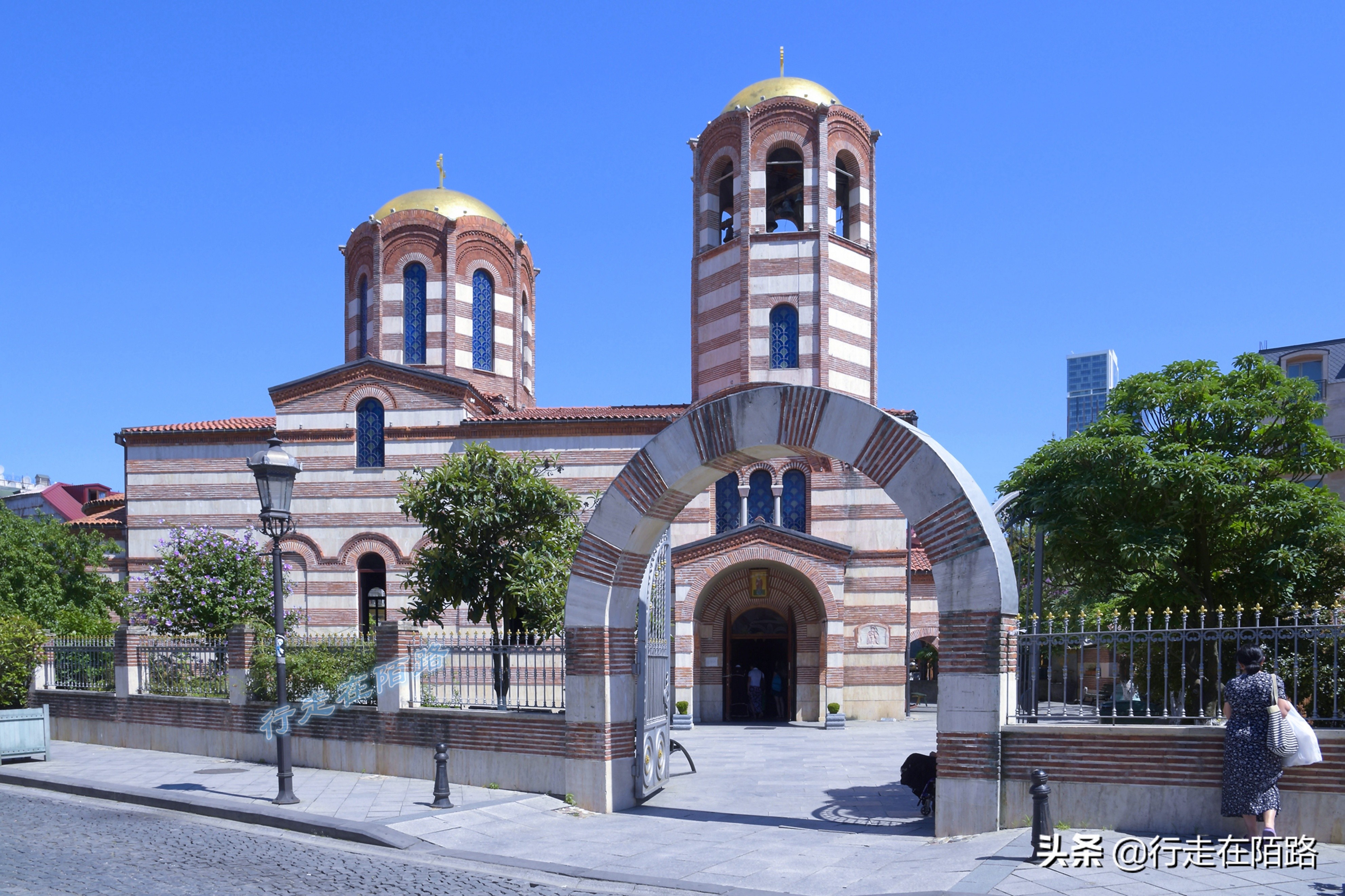 格鲁吉亚城市风景,格鲁吉亚黑海边的旅游胜地