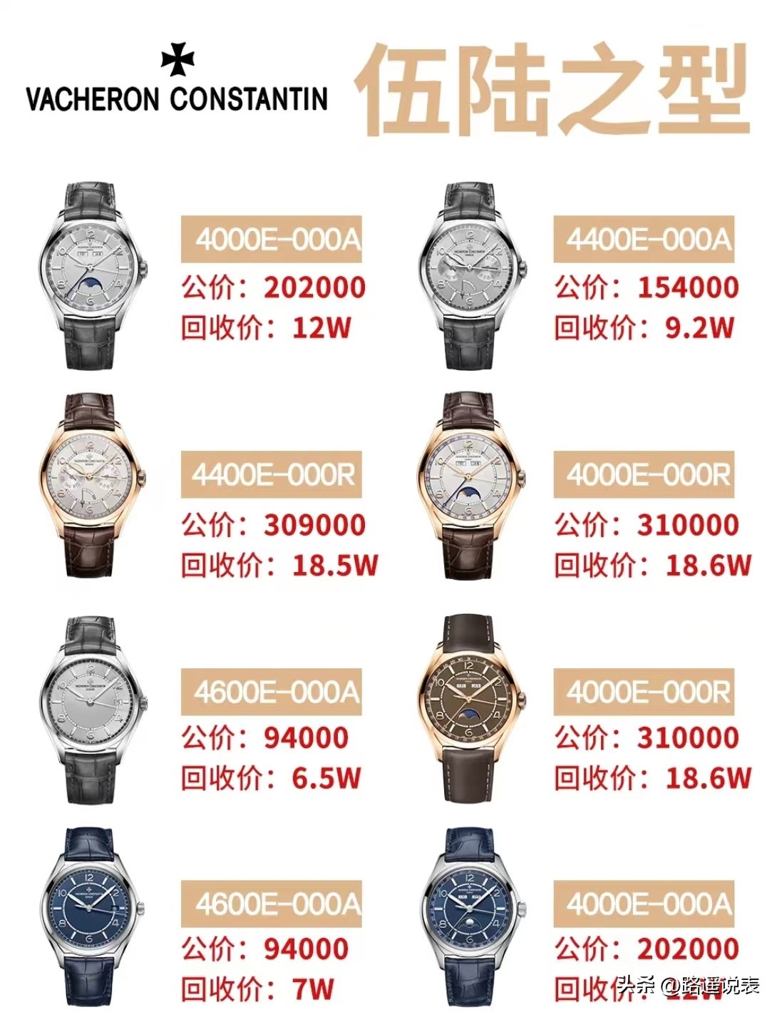 江诗丹顿最新款价格图片大全,江诗丹顿纵横四海2022行情