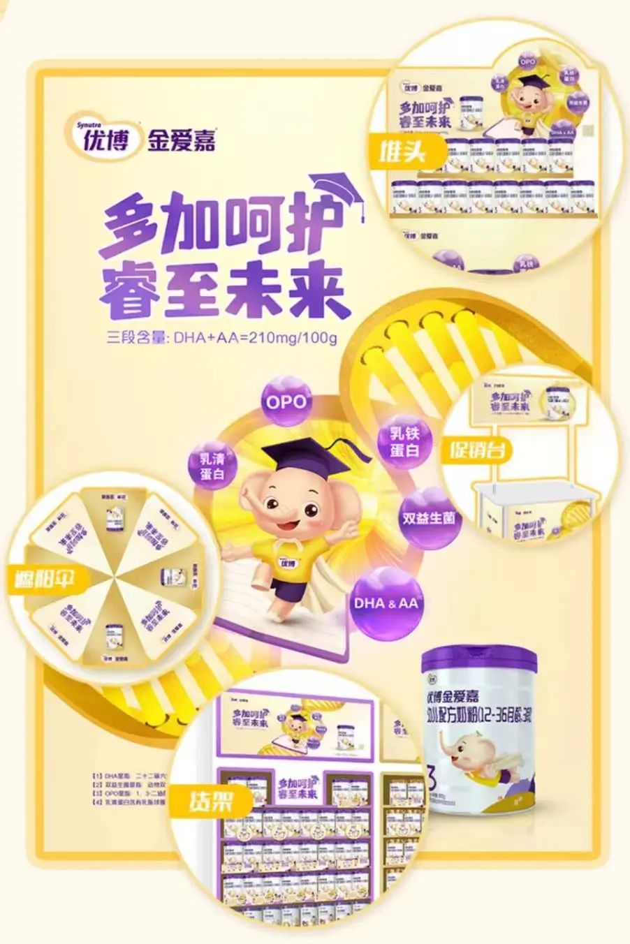 益智高配！加速进击！优博金爱嘉打响“多加呵护，睿至未来”征程