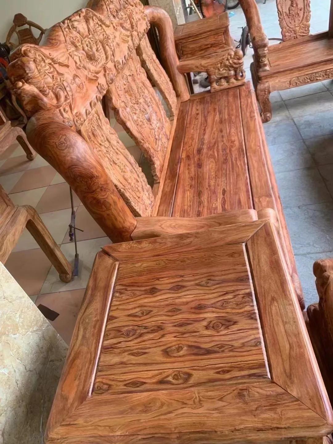 战国黄花梨,越南黄花梨战国沙发十件套