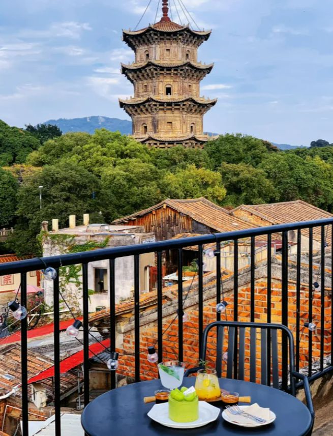 泉州西街天台网红打卡地,泉州西街天台