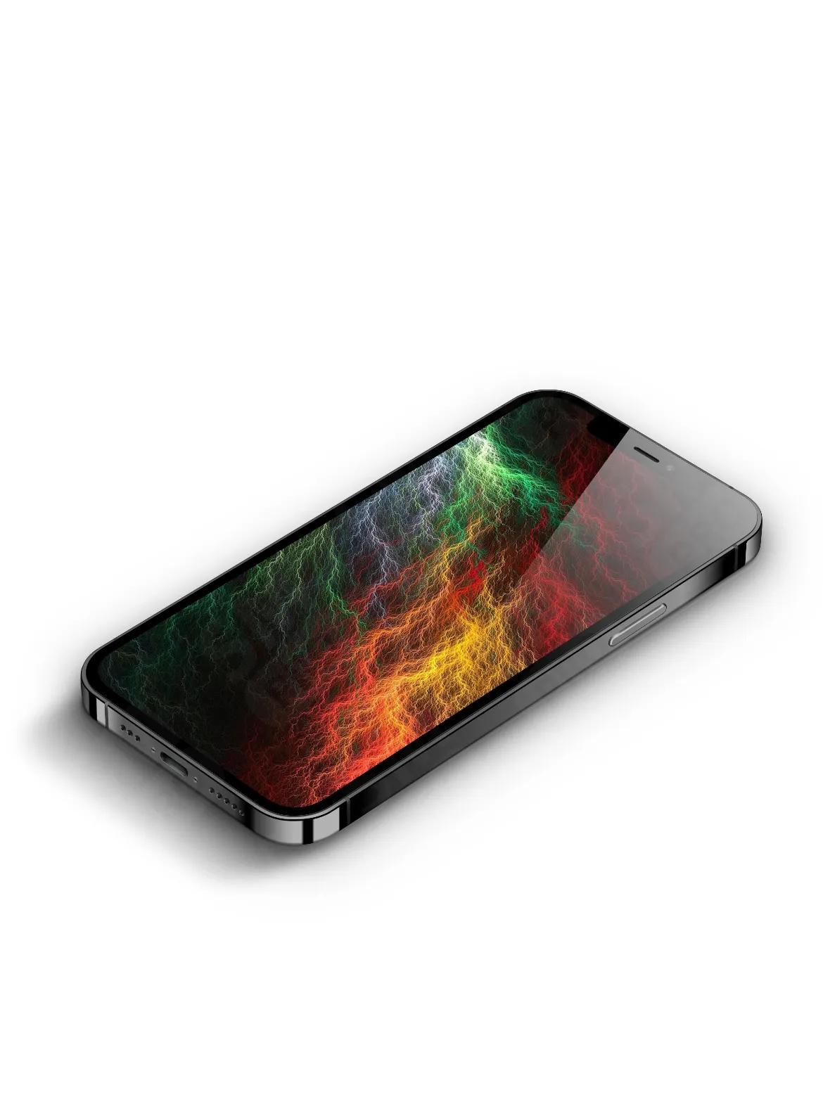 精美彩色上蓝下红壁纸,手机壁纸彩色粉末