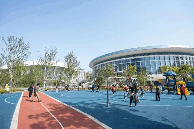 徐家汇城市运动公园,徐家汇体育公园焕新颜