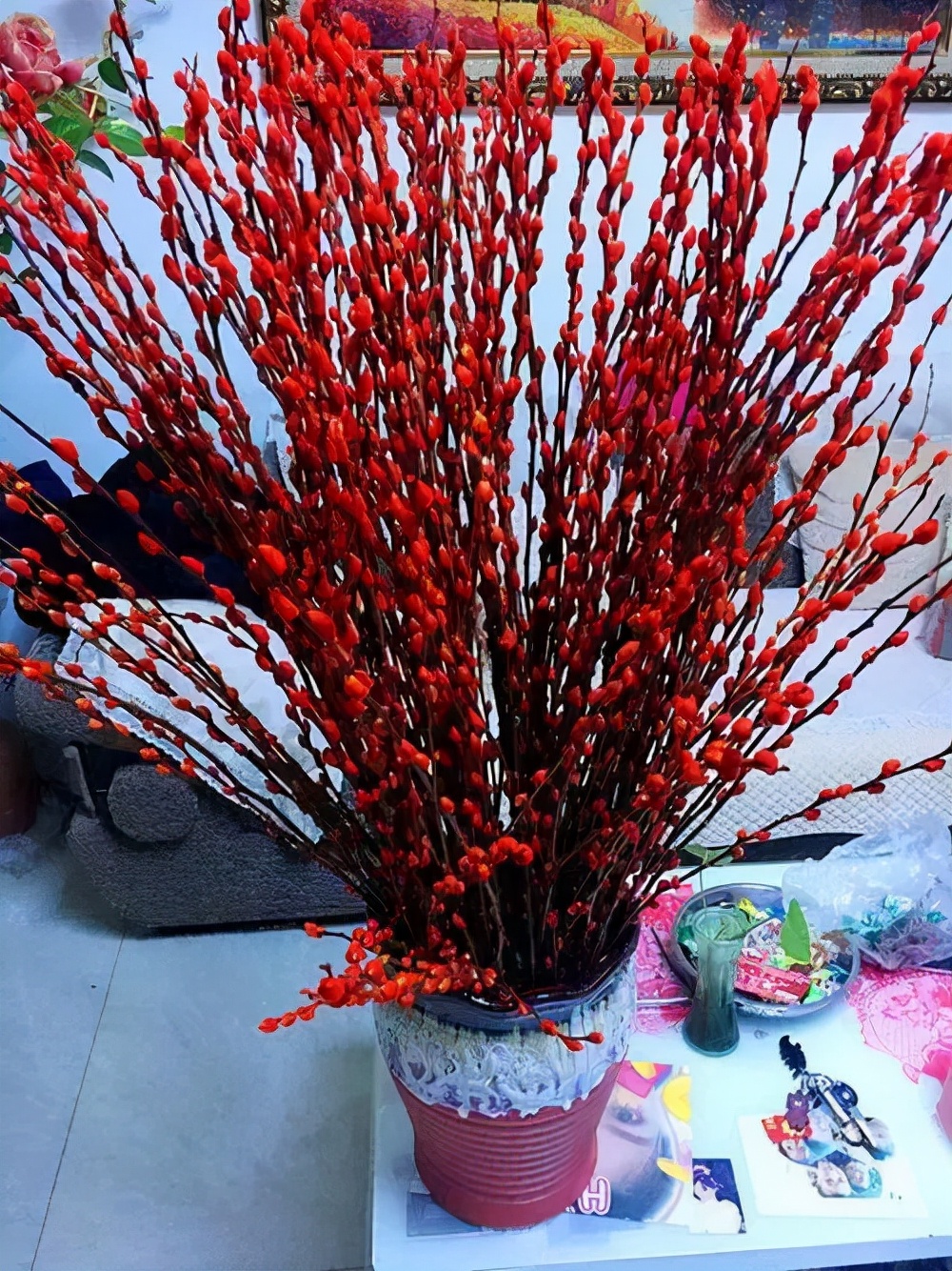 网红干树枝,网红水培干枝树