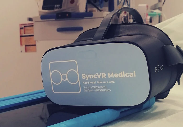 SyncVR基于PICOVR头显为欧洲100多家医疗机构提供XR解决方案