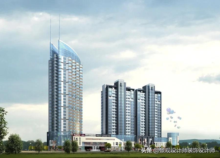 写字楼外观设计图大全,写字楼设计外观效果图