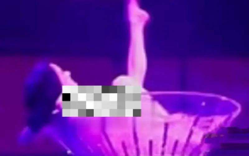 lisa疯马表演秀粉丝翻跳,lisa疯马秀跳的节目曝光现场