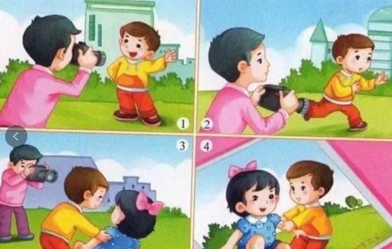 二年级期末复习看图写话最后一篇,期末看图写话一年级