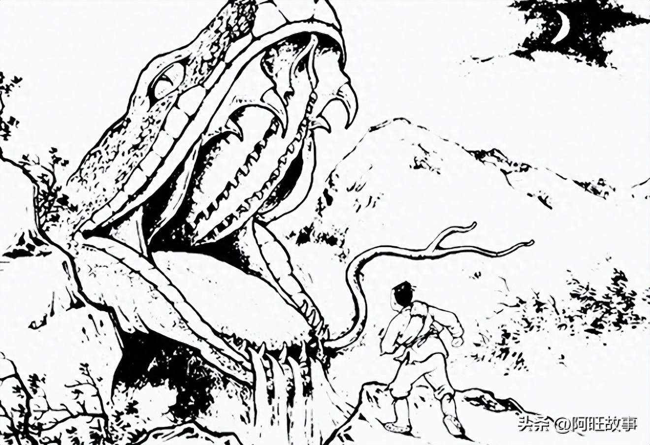 民间故事男子遭雷劈下集,民间故事男人将女人埋葬