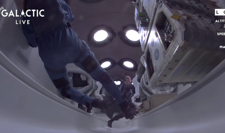 美国维珍银河航天飞机造价,美国最新航天飞机太空视频