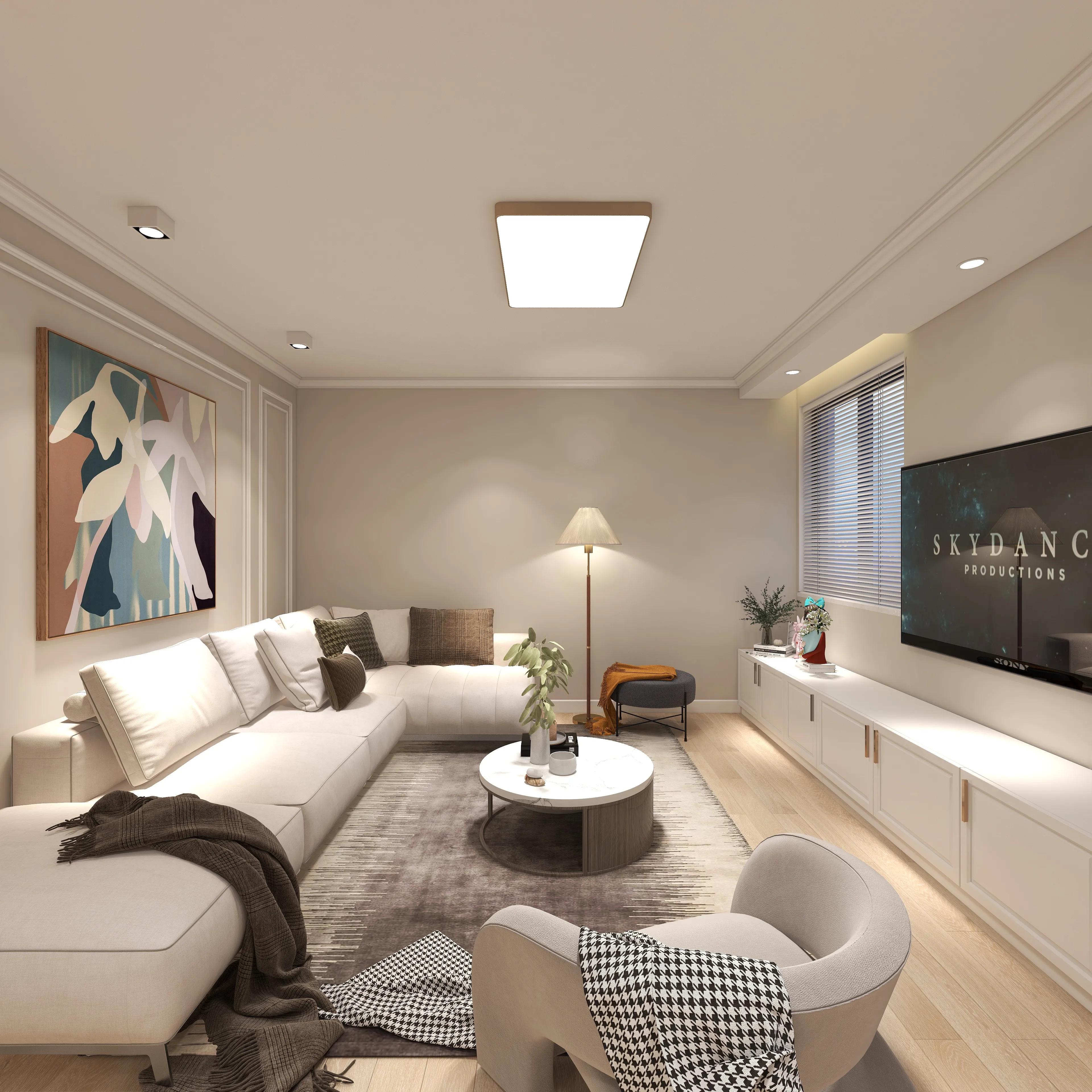 客厅窗户对窗户如何化解,客厅窗户不在正中间怎么办