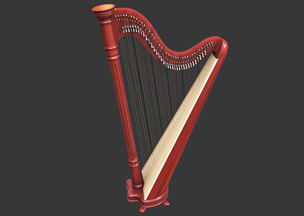 竖琴在古希腊象征什么,竖琴起源于我国吗